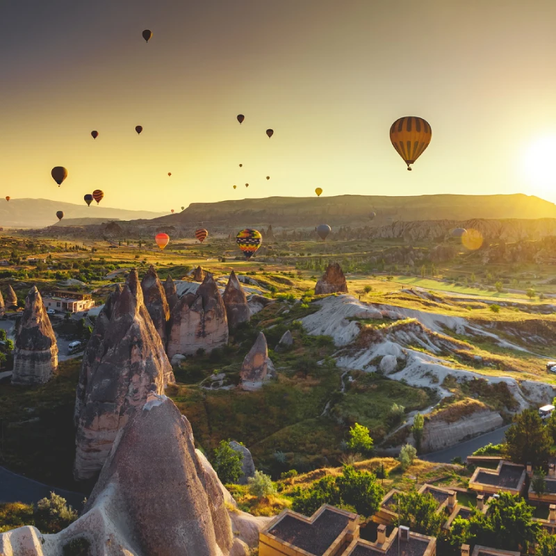 Turquia Capadócia Baloes